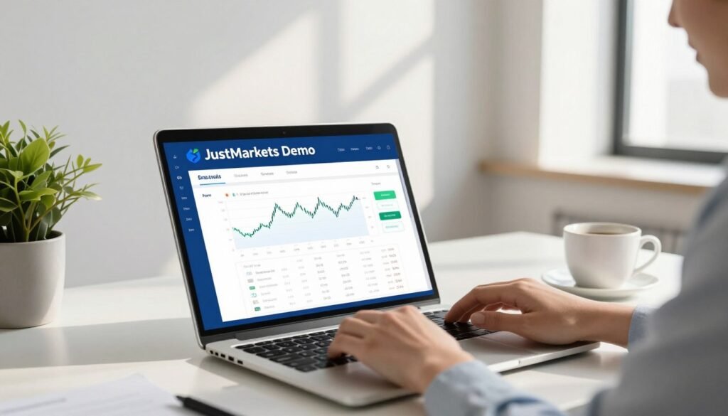 justmarkets demo account